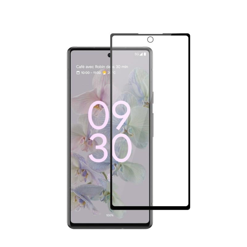 Protecteur d'écran en verre trempé incurvé à couverture complète pour Google Pixel 7 Pro Protecteur d'écran en verre trempé incurvé à couverture complète pour Google Pixel 7 Pro